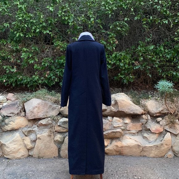 A.L.C. tailored wool duffle coat duster length - Picture 3 of 13